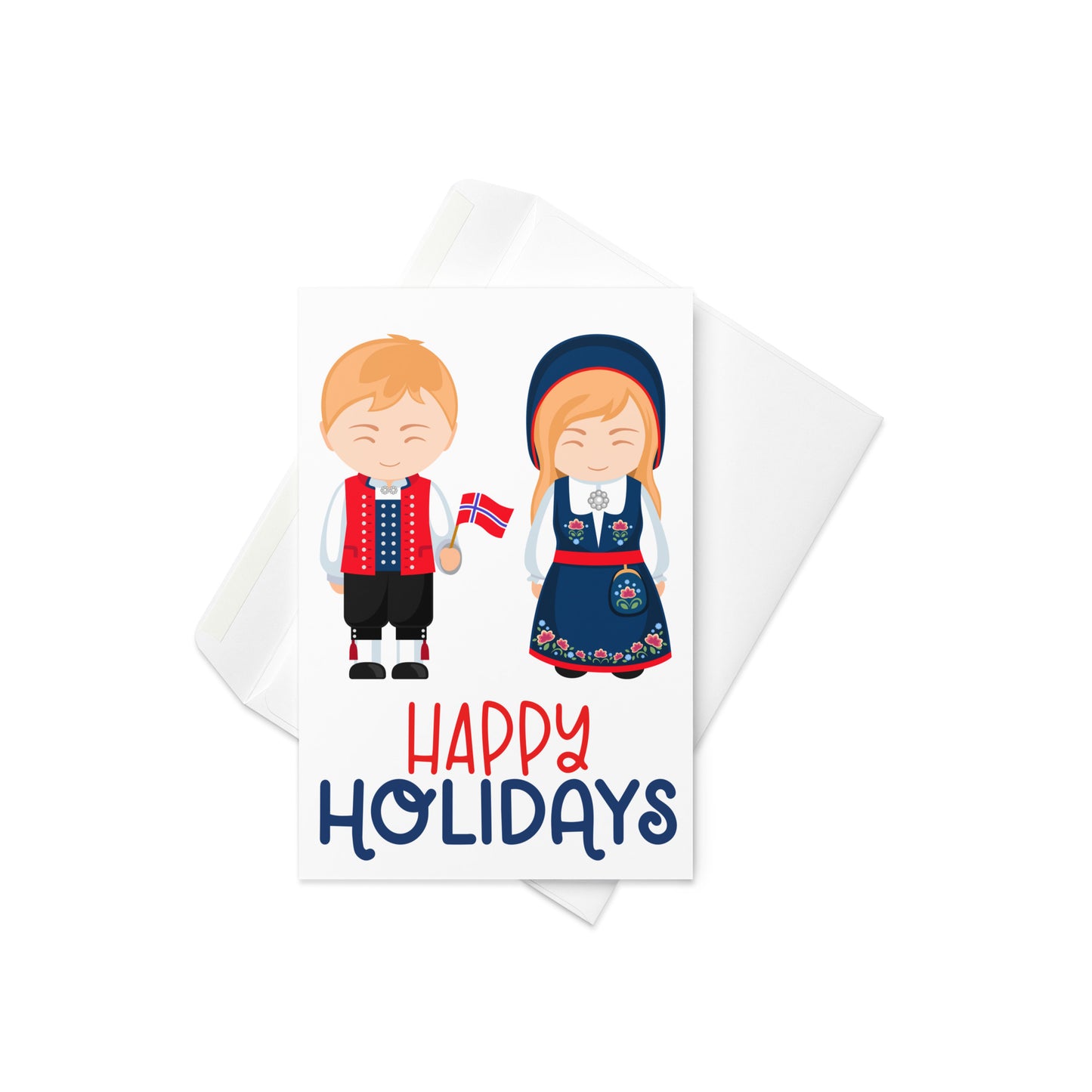 Christmas Couple Greeting Card